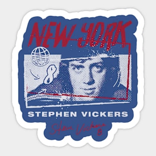 Stephen Vickers New York R Tones Sticker